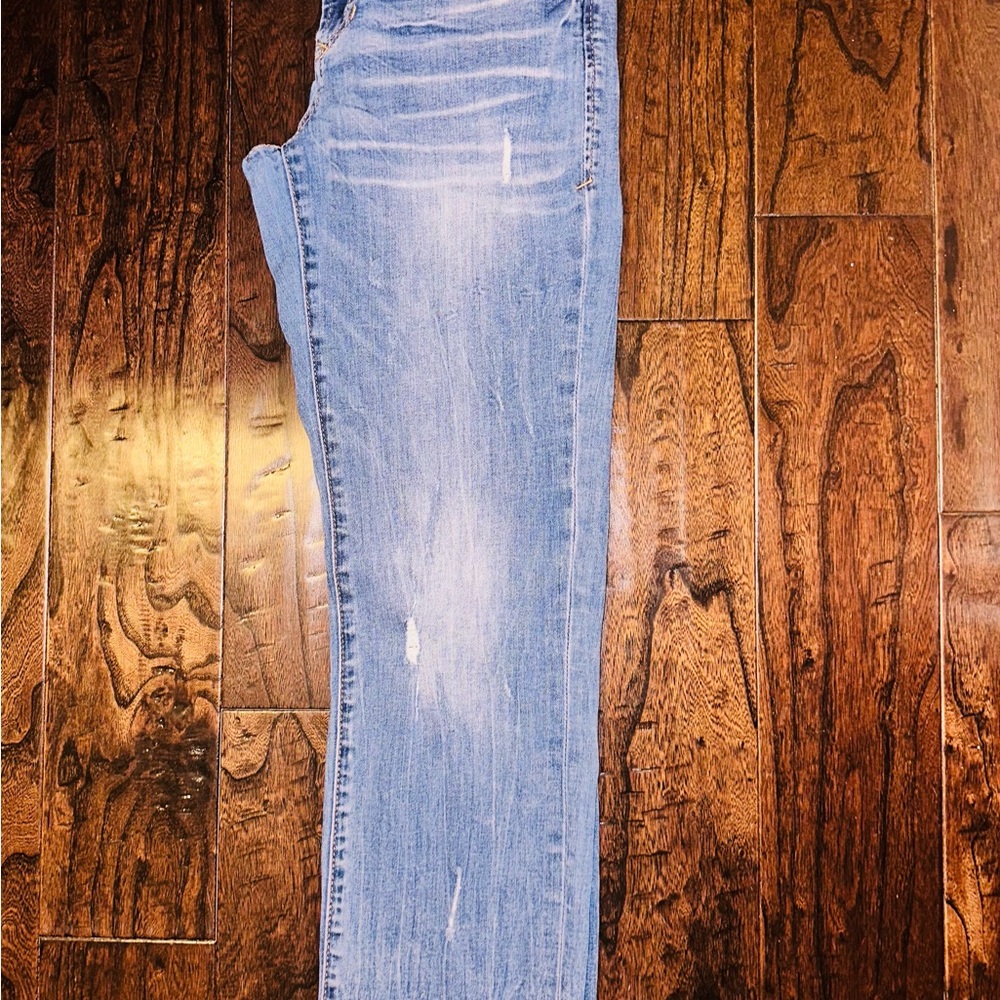Dear John Distressed Cropped Jeans
